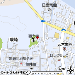 徳島県鳴門市撫養町黒崎磯崎82周辺の地図