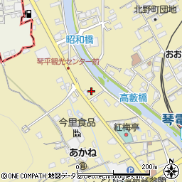 香川県仲多度郡琴平町528-4周辺の地図
