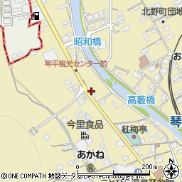 香川県仲多度郡琴平町573周辺の地図