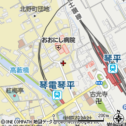 香川県仲多度郡琴平町320周辺の地図