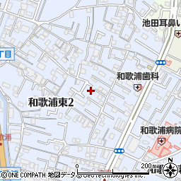 和歌山県和歌山市和歌浦東周辺の地図