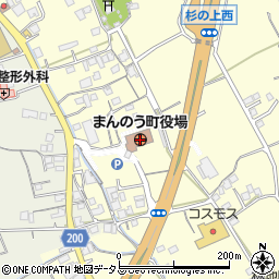香川県まんのう町（仲多度郡）周辺の地図