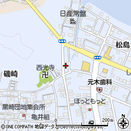徳島県鳴門市撫養町黒崎磯崎70-1周辺の地図