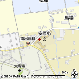 和歌山市立安原小学校周辺の地図