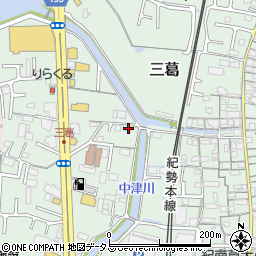 和歌山県和歌山市三葛237-1周辺の地図