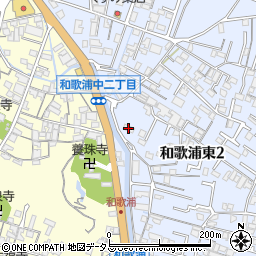 シャーメゾン・ザ・和歌浦周辺の地図