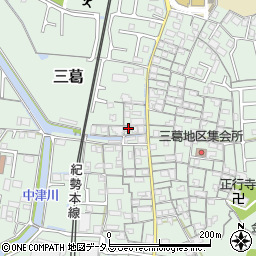 和歌山県和歌山市三葛363周辺の地図