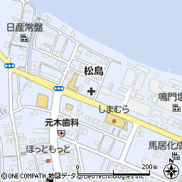 速太郎・鳴門店周辺の地図