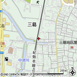 和歌山県和歌山市三葛353周辺の地図
