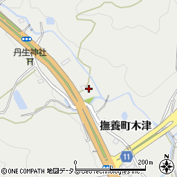 徳島県鳴門市撫養町木津1253-1周辺の地図