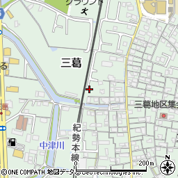 和歌山県和歌山市三葛358周辺の地図