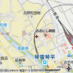 香川県仲多度郡琴平町370周辺の地図