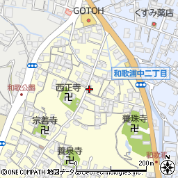 料理松酒店周辺の地図