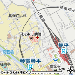 香川県仲多度郡琴平町324周辺の地図