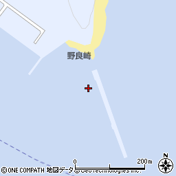 野良崎周辺の地図