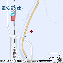 山口県美祢市大嶺町北分1224周辺の地図