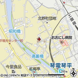 香川県仲多度郡琴平町378周辺の地図