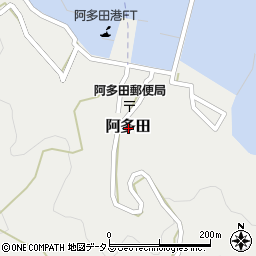 広島県大竹市阿多田周辺の地図