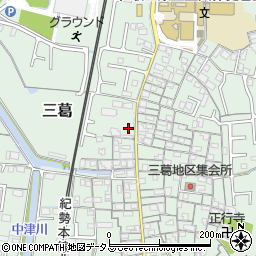 和歌山県和歌山市三葛374周辺の地図
