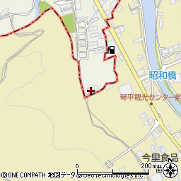香川県善通寺市大麻町1周辺の地図