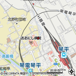 香川県仲多度郡琴平町325周辺の地図