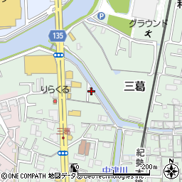 和歌山県和歌山市三葛348-18周辺の地図