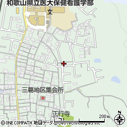 和歌山県和歌山市三葛664-12周辺の地図