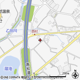香川県三豊市高瀬町上高瀬3633周辺の地図