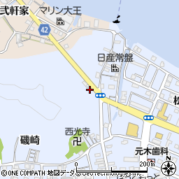 徳島県鳴門市撫養町黒崎磯崎20周辺の地図