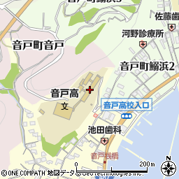 広島県立音戸高等学校周辺の地図