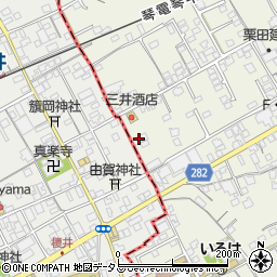 武川精米センター周辺の地図
