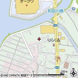 和歌山県和歌山市三葛328-3周辺の地図