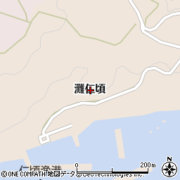 兵庫県南あわじ市灘仁頃周辺の地図