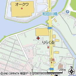 和歌山県和歌山市三葛328-6周辺の地図