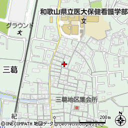 和歌山県和歌山市三葛697周辺の地図