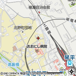 香川県仲多度郡琴平町329周辺の地図