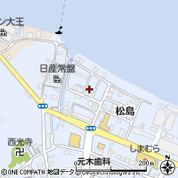 徳島県鳴門市撫養町黒崎松島6周辺の地図