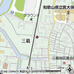 和歌山県和歌山市三葛382-6周辺の地図