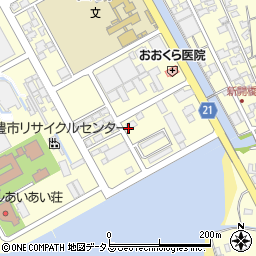 有限会社塩田建築板金　事務所周辺の地図