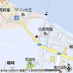 徳島県鳴門市撫養町黒崎磯崎14周辺の地図