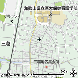 和歌山県和歌山市三葛689周辺の地図