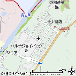 和歌山県海南市七山719-15周辺の地図