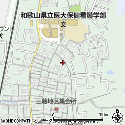 和歌山県和歌山市三葛701周辺の地図
