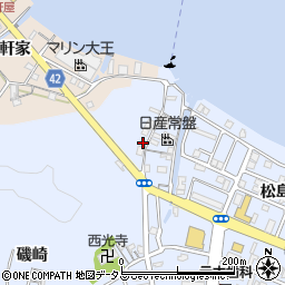 徳島県鳴門市撫養町黒崎磯崎13周辺の地図