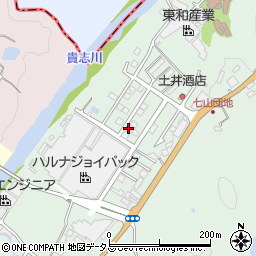 和歌山県海南市七山719-14周辺の地図