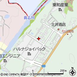 和歌山県海南市七山719-20周辺の地図