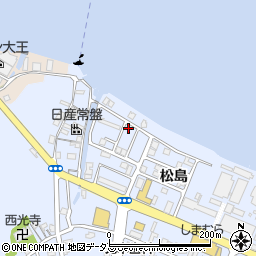 徳島県鳴門市撫養町黒崎松島6-12周辺の地図