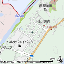 和歌山県海南市七山719-13周辺の地図