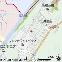 和歌山県海南市七山719周辺の地図