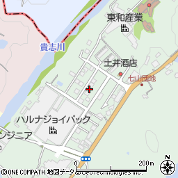 和歌山県海南市七山719-12周辺の地図